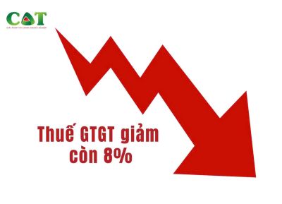 Thuế GTGT giảm 2%