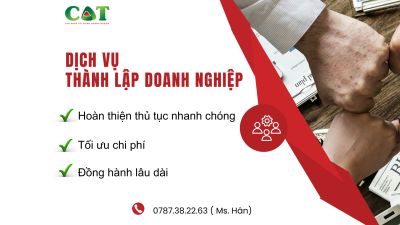 Dịch vụ thành lập doanh nghiệp