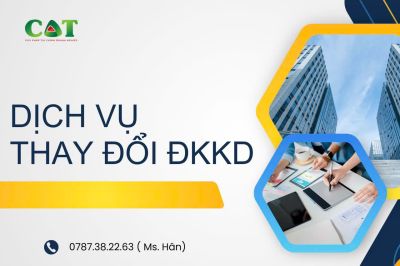 Dịch vụ thay đổi đăng kí kinh doanh