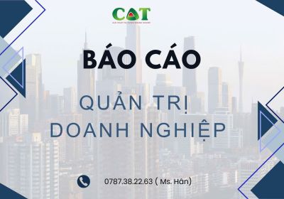 Xây dựng hệ thống báo cáo quản trị