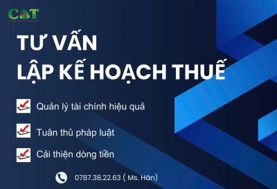 Tư vấn lập kế hoạch thuế